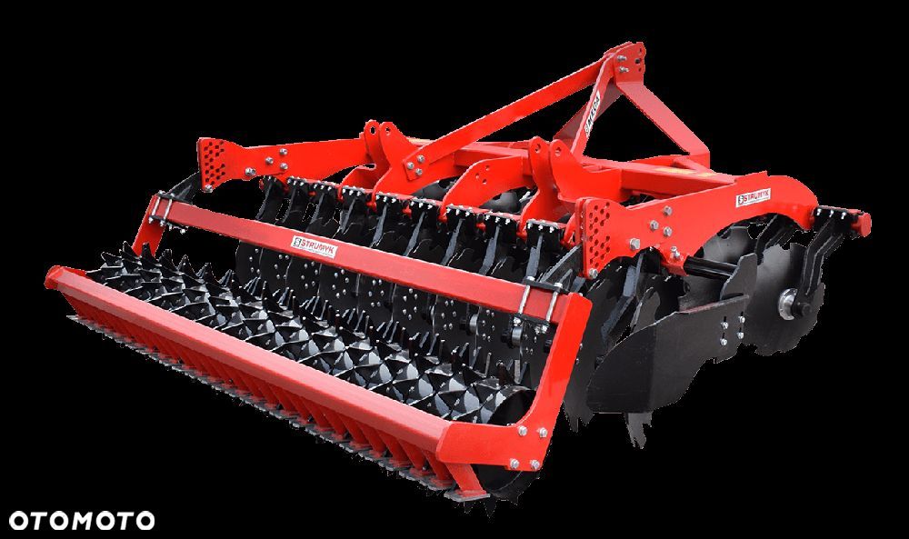 Brona Talerzowa MEGA Talerzówka Agregat Talerzowy rozstaw 120cm - 3