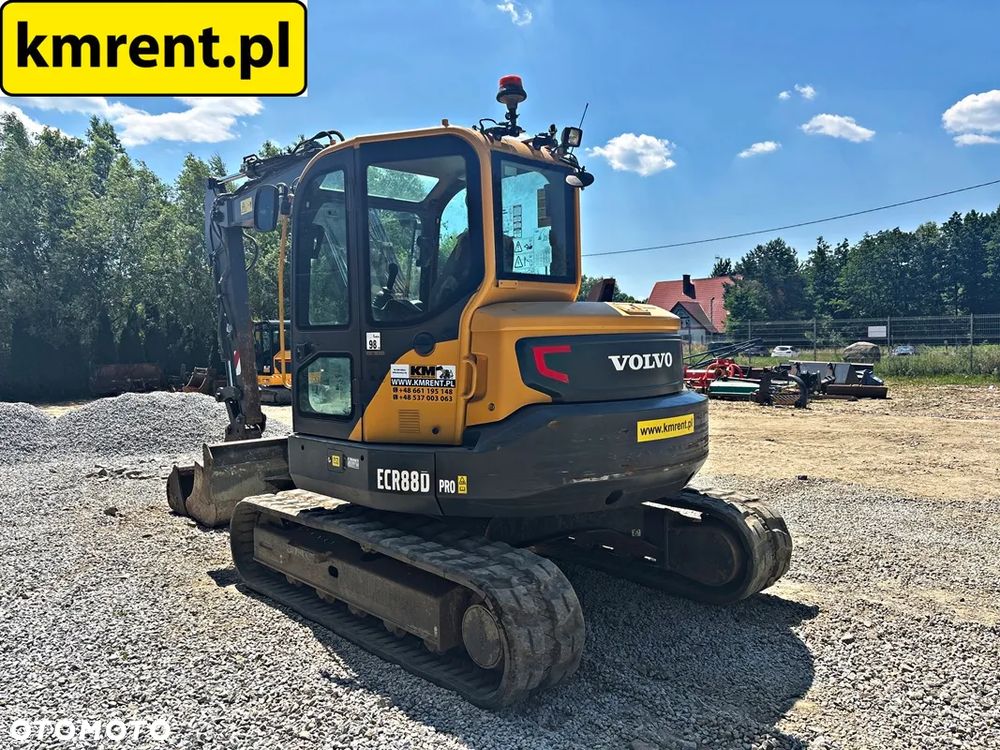 Volvo ECR 88 D KOPARKA GĄSIENICOWA 2020R. | JCB 8080, 8085 ,85 CAT 308 307, KOMATSU PC 88, MECALAC 8 MCR  YANMAR VIO BOBCAT 80 - 23
