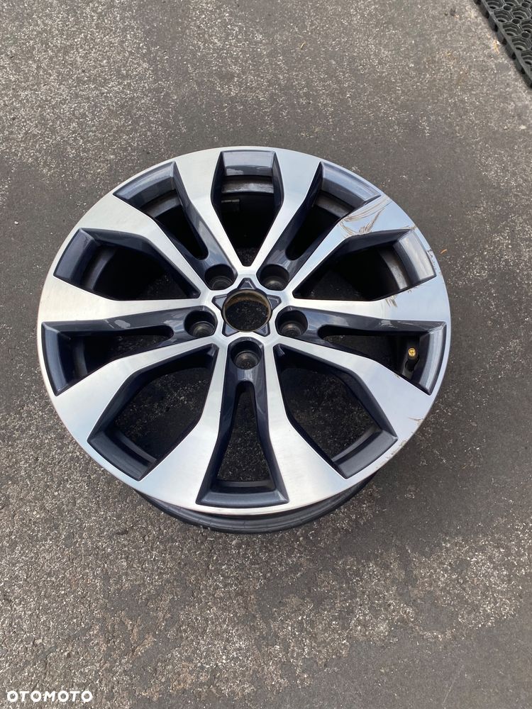 RENAULT MEGANE 4 IV TALISMAN ORYGINALNA FELGA ALUMINIOWA ALUFELGA 17” 7Jx17  7 cala ET43 403007202R et 43 5x114,3 - 6