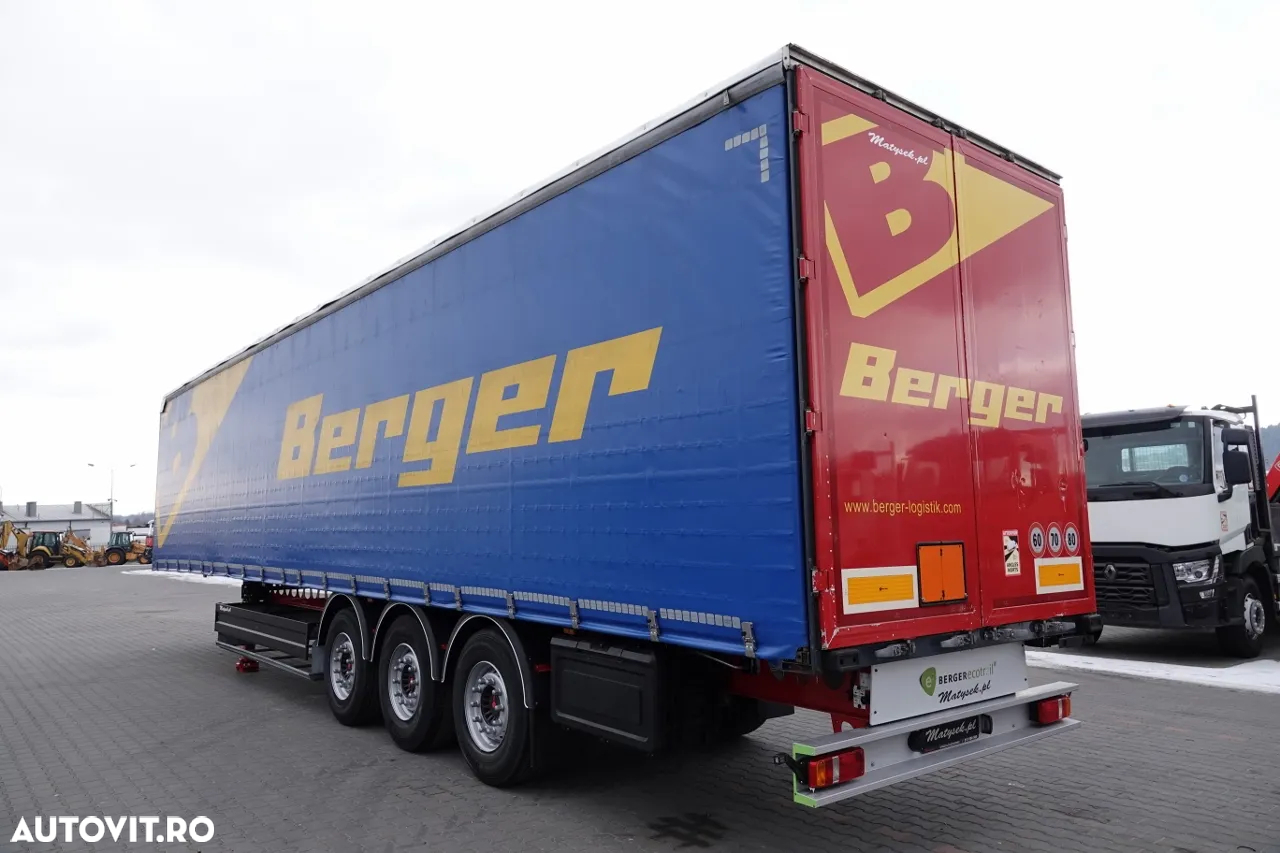Berger ECOTRAIL / CORTINĂ / STANDARD / SUPER UȘOR 5 100 KG !!! / SAF / 2019 / - 5