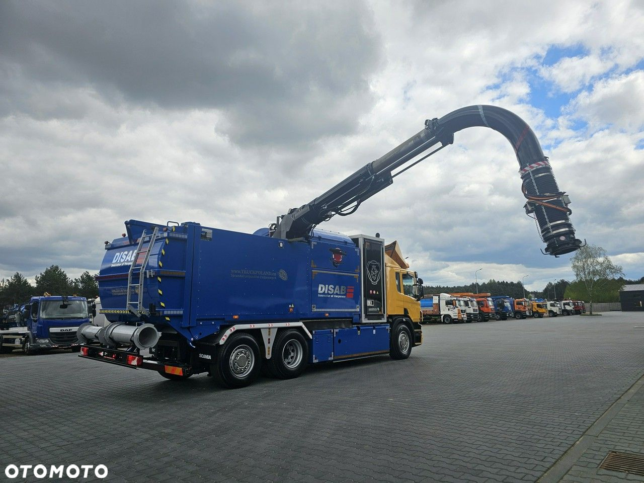 Scania DISAB ENVAC Saugbagger odkurzacz koparka ssąca substancje sypkie - 25