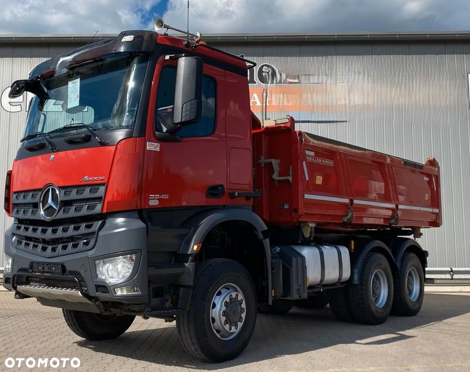 Mercedes-Benz Arocs 3345 | 6x6 Allrad | Wywrotka MEILLER Bordmatik | Euro 6 | - 2