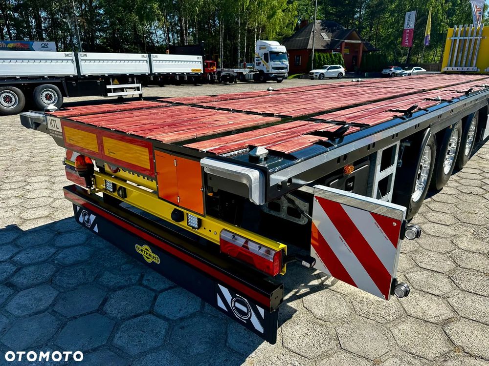 Inny platforma uniwersalna z zamkami kontenerowymi - MOCNA - osie SAF HOLLAND - 13