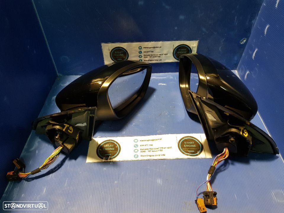 Espelho Retrovisor Peugeot 308 II T9 rebativel eletricamente com aviso ultrapassagem - 1
