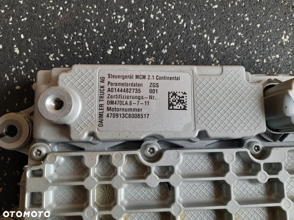 ^ MERCEDES ACTROS MP4 MP5 EURO 6 KOMPUTER STEROWNIK MODUŁ SILNIKA MCM 2.1 HDEP 0024461135 0144482735 - 4