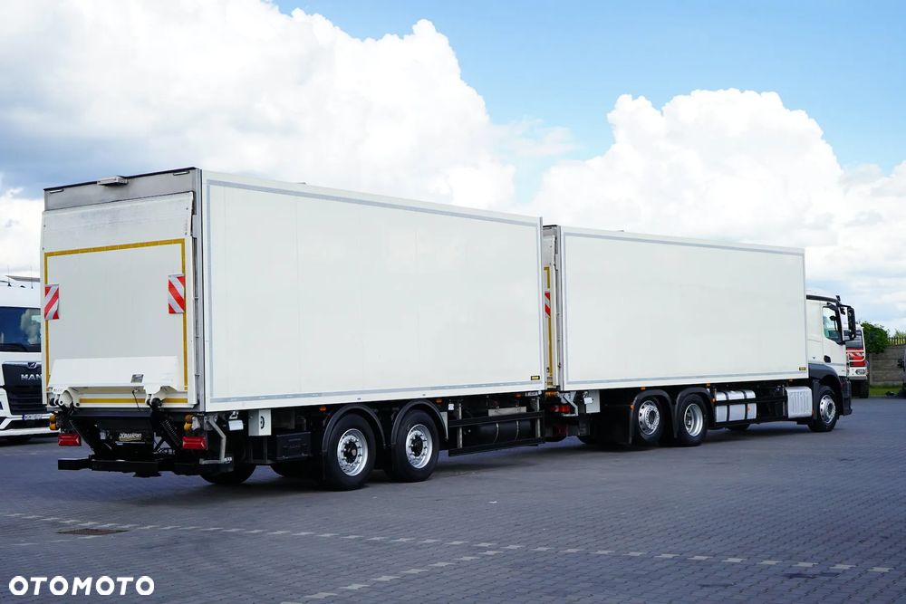 Mercedes-Benz ACTROS / 2540 / ACC / E 6 / ZESTAW PRZEJAZDOWY / CHŁODNIA + WINDA / 38 PALET - 5
