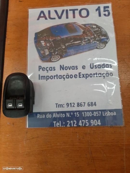 botões comando dos vidros Peugeot 206  1.4 hdi 2006 - 1