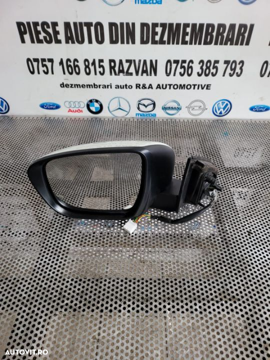 Oglinda Stanga Cu Camera Si Rabatare Electrica Nissan Qashqai II J11 An 2013-2018 Europa - 2
