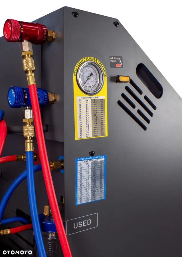 Stacja Klimatyzacji AC-ECO Kupczyk czynnik R134A R1234YF Menu PL Automat - 12