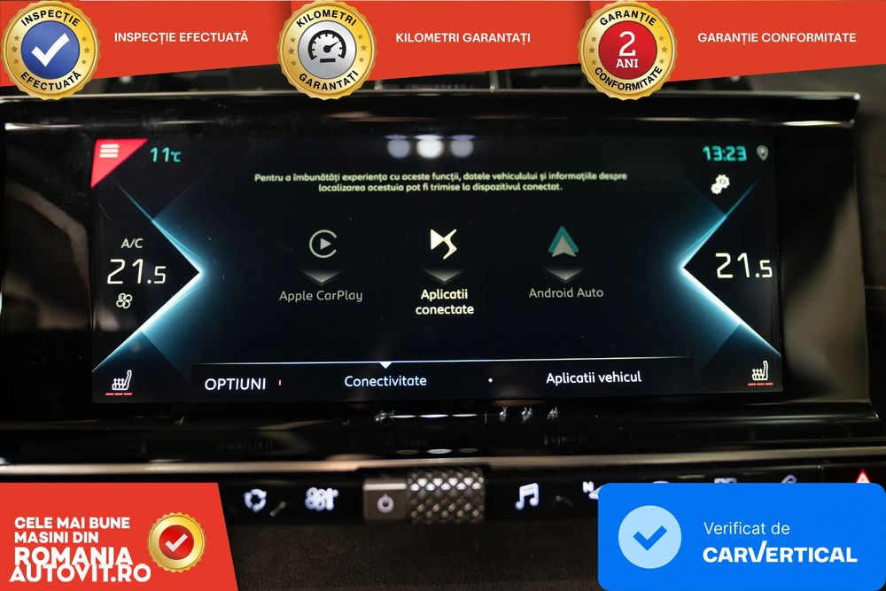 DS Automobiles DS 7 Crossback 1.6 PHeV FWD 225 EAT8 PERFORMANCE LINE + - 14