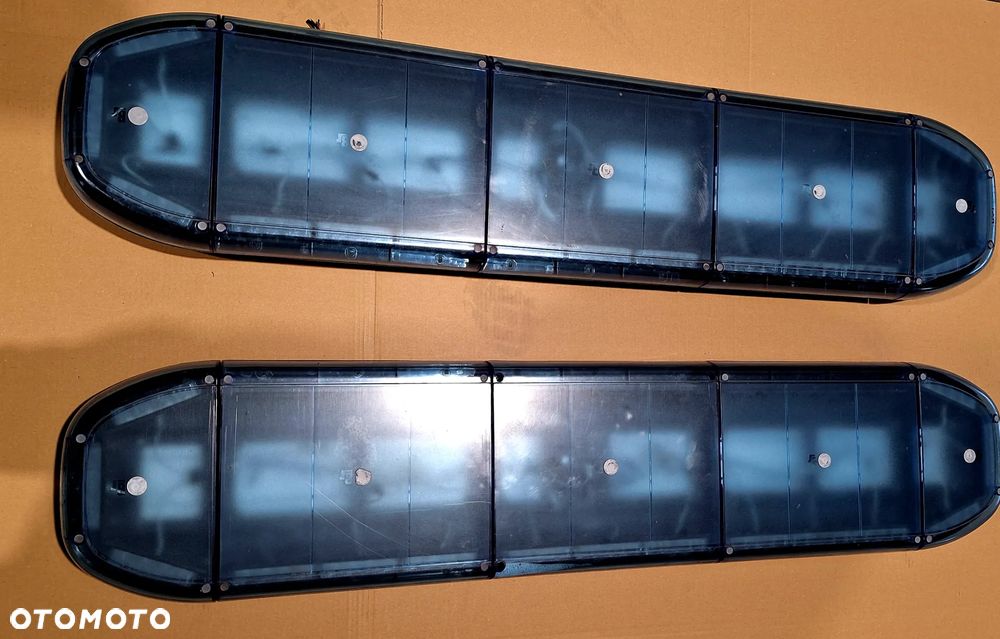 BELKA OSTRZEGAWCZA LED KOGUT NIEBIESKA, KARETKA, AMBULANS - 1