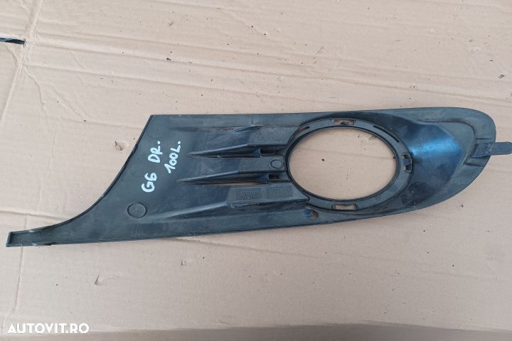 Grila bara fata dreapta 5K0853666 Volkswagen VW Golf 6  [din 2008 pan - 1