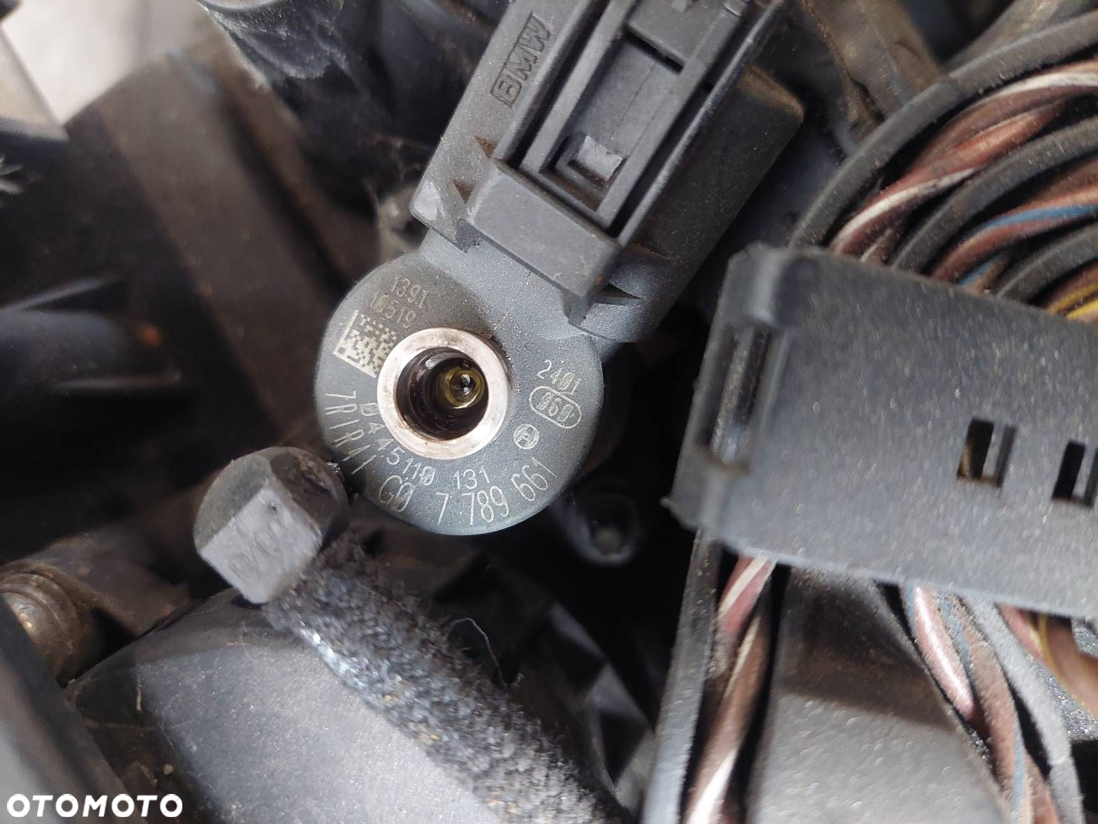 SILNIK DIESEL + POMPA WTRYSKI TURBO BMW E46 320D 2.0 D M47D20 150 KM - 8