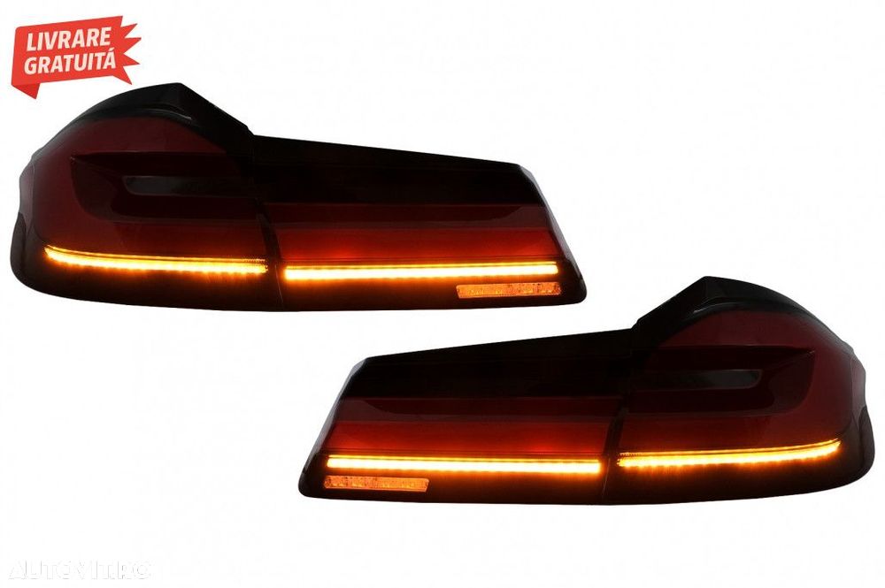 Stopuri Full LED BMW Seria 5 G30 Sedan (2017-2019) LCI Design LED Stat - 5