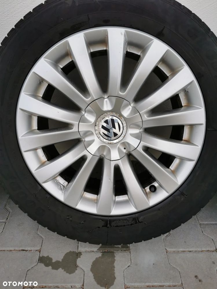 VW PHAETON 12R FELGI KOLA 5X112 ET40 235/55 R17 CALY KOMPLET Z OPONAMI FELGA 3D0602025 AN - 3