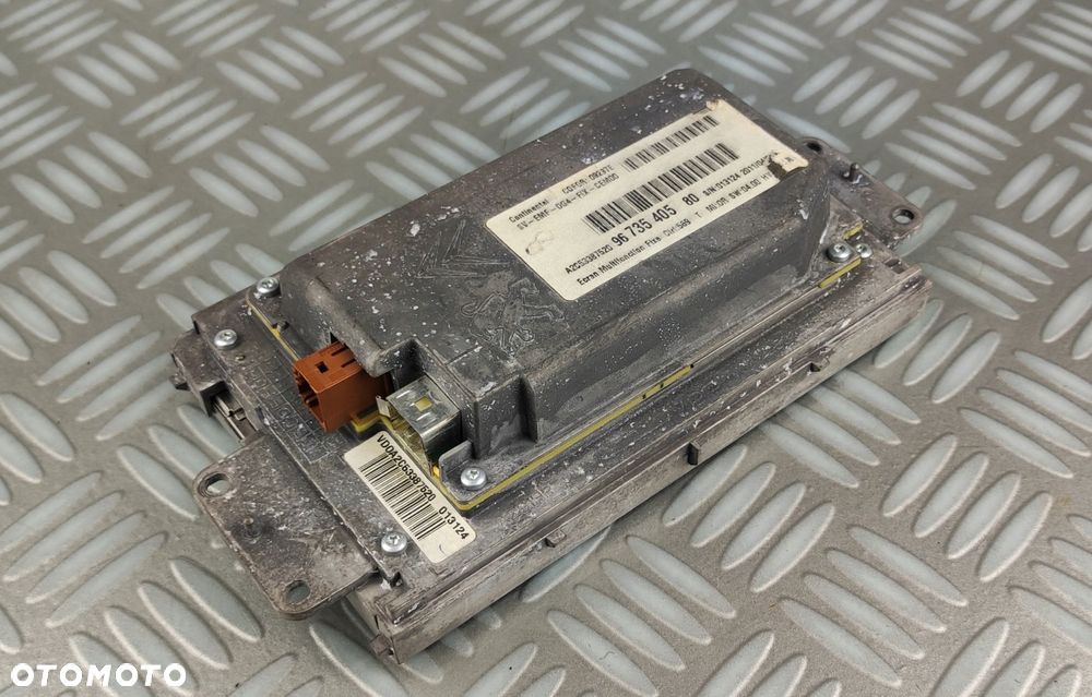 9673540580 wyświetlacz ekran radia nawigacji CITROEN DS4 11-15 C5 X7 III EU - 5