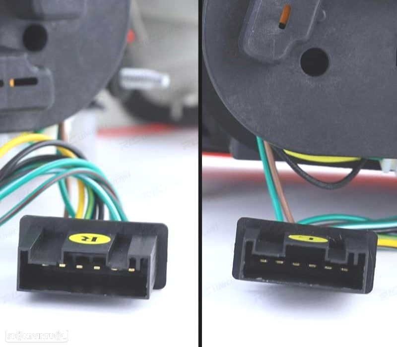 FAROLINS TRASEIROS LED BMW E46 99-03 VERMELHO ESCURECIDO - 2