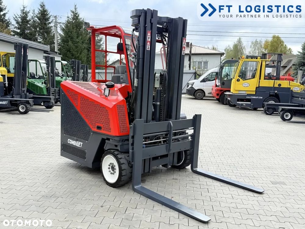 Combilift WÓZEK CZTEROKIERUNKOWY - WIELOKIERUNKOWY | COMBILIFT CB4000 | GAS | TRIPLEX 5200 MM | POZYCJONER WIDEŁ | PRZESU WIDEŁ | WOLNY SKOK | NOWE OPONY | KABINA OTWARTA | PO SERWISIE | STAN IDEALNY - 2