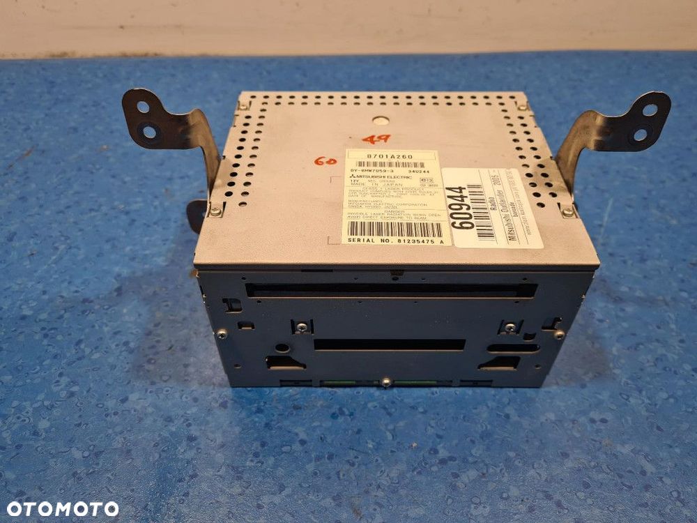 MITSUBISHI OUTLANDER RADIO 8701A260 A31E 4HK, 4HN - 1