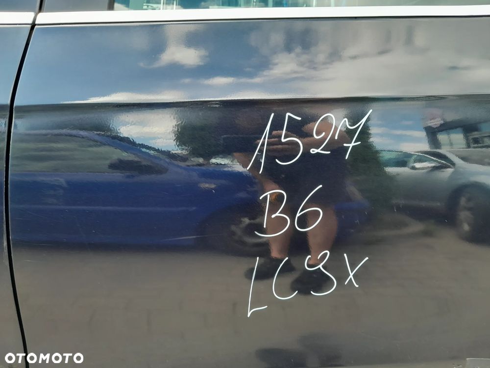 VW PASSAT B6 DRZWI LEWE TYLNE LEWY TYŁ KOMBI KOLOR: LC9X - 2