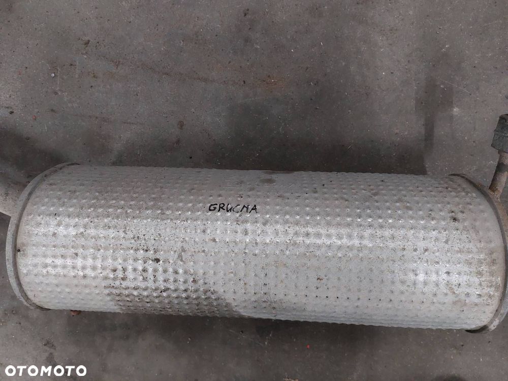 TŁUMIK WYDECH ŚRODKOWY + KOŃCOWY SKODA FABIA I 1.4 16V - 2