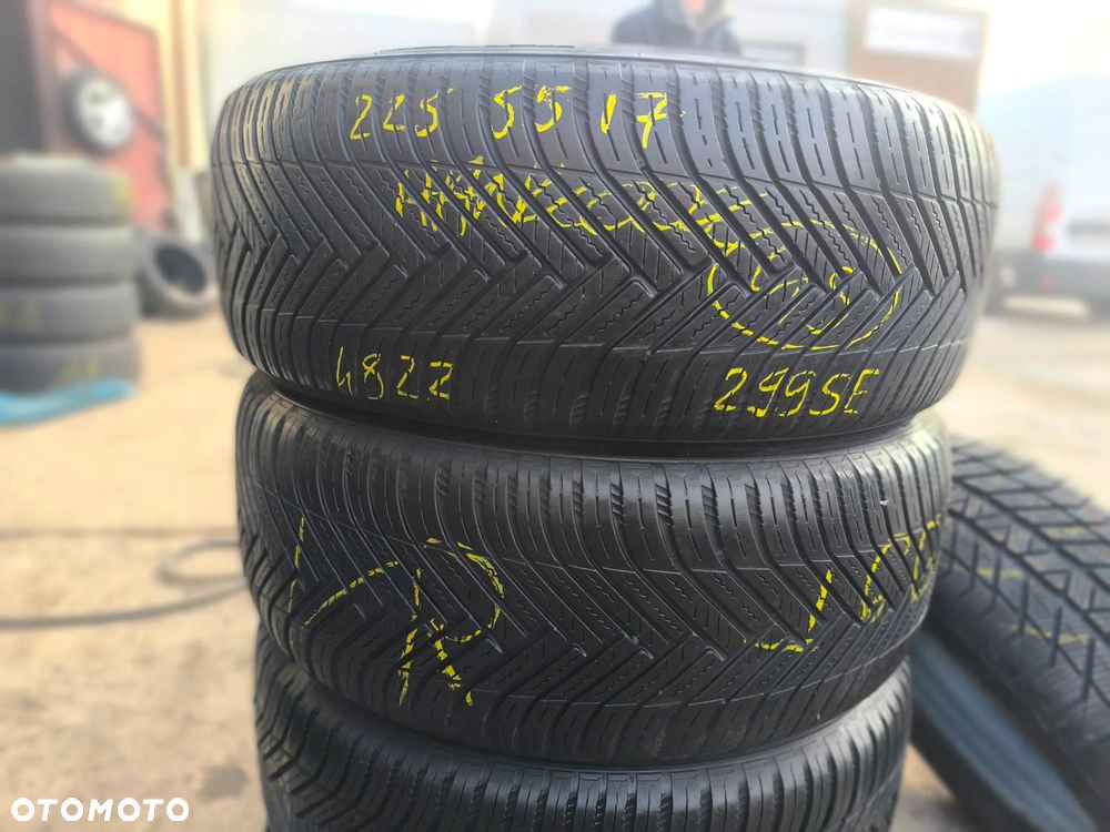 225/55R17 101W Opony Całoroczne Wielosezonowe HANKOOK KINERGY 4S2 4S 2 5,5mm Legnica ALU-RAD 22r. 225/55 - 2