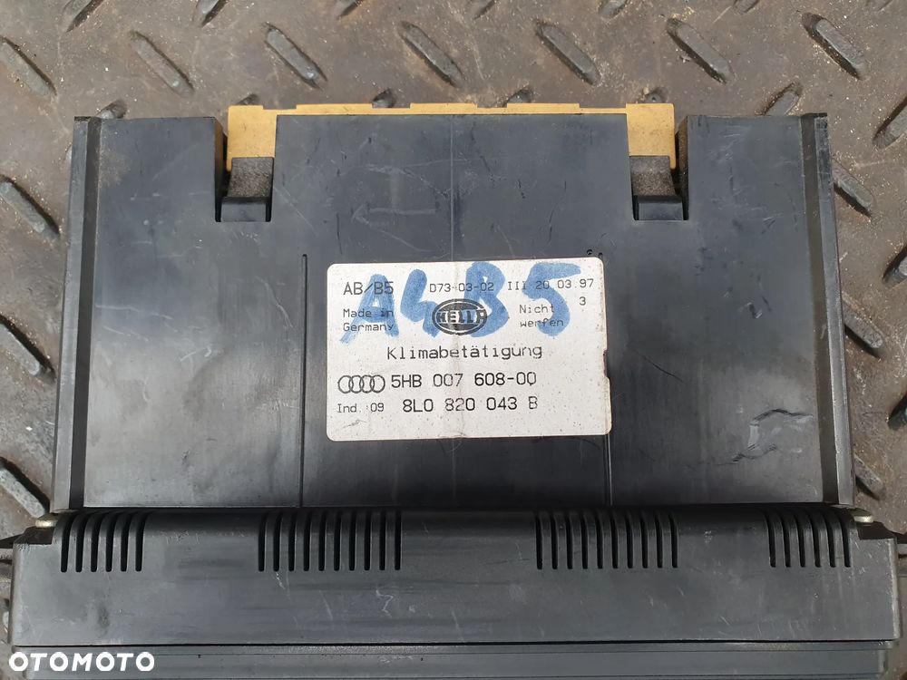 PANEL KLIMATYZACJI AUDI A3 8L 8L0820043B POSIADAM 4 SZT - 10
