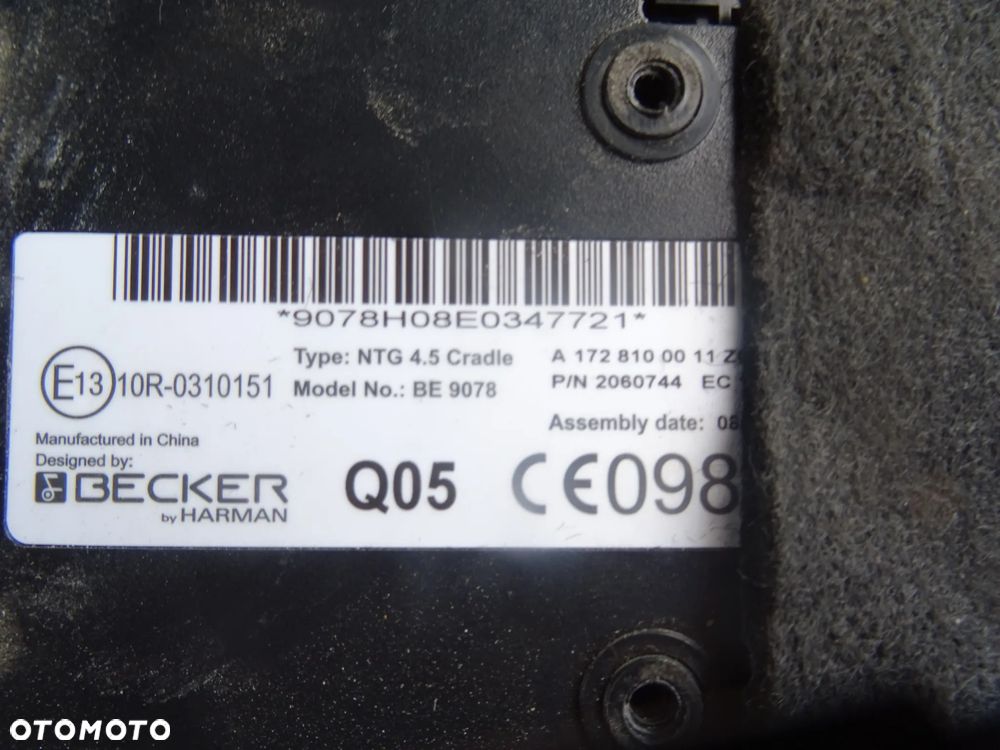 Moduł Nawigacji Mercedes W212 A1728100011 - 3