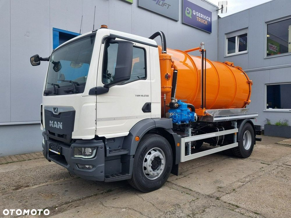 MAN TGM 18.250, zabudowa asenizacyjna Janco/GP Lift