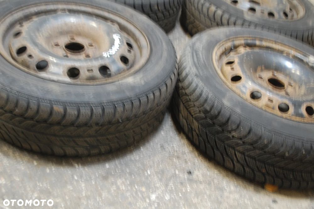 6Q0601027G KOŁA FELGI STALOWE + OPONY ZIMOWE 185/60R15 FRIGO 2020R. 5x100 ET43 6J SEAT IBIZA III VW SKODA AUDI - 7