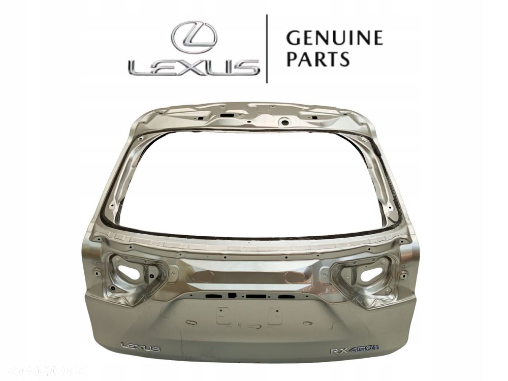 LEXUS RX IV 4 450H 15- KLAPA POKRYWA BAGAŻNIKA TYŁ TYLNA - 1