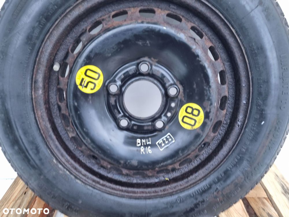 KOŁO ZAPASOWE DOJAZDOWE BMW E46 _ 125/90 R15 5x120 2150330 1095069 - 12