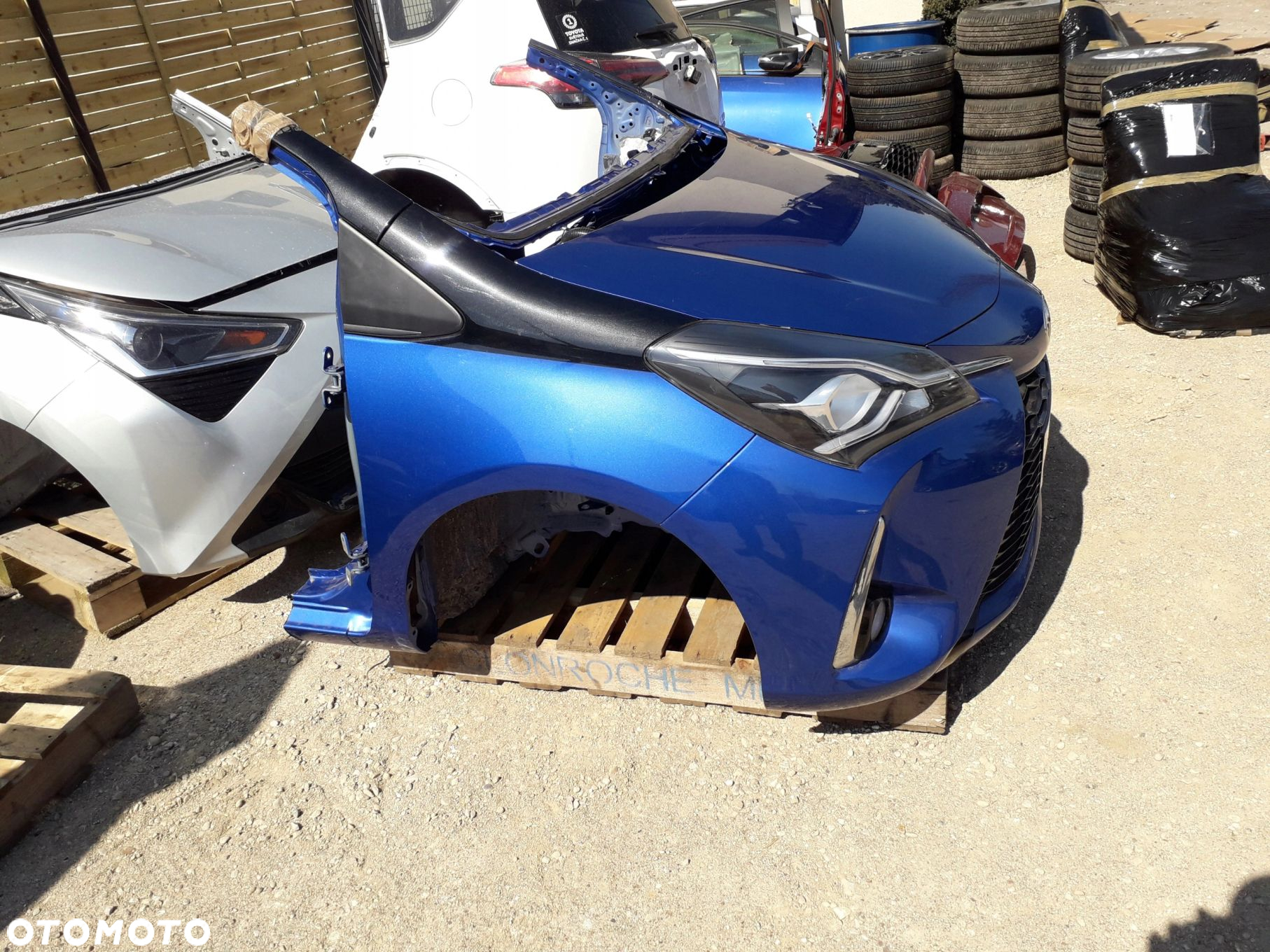 Yaris III 1,5 hybryda osłona tarcza kotwiczna tył - 5