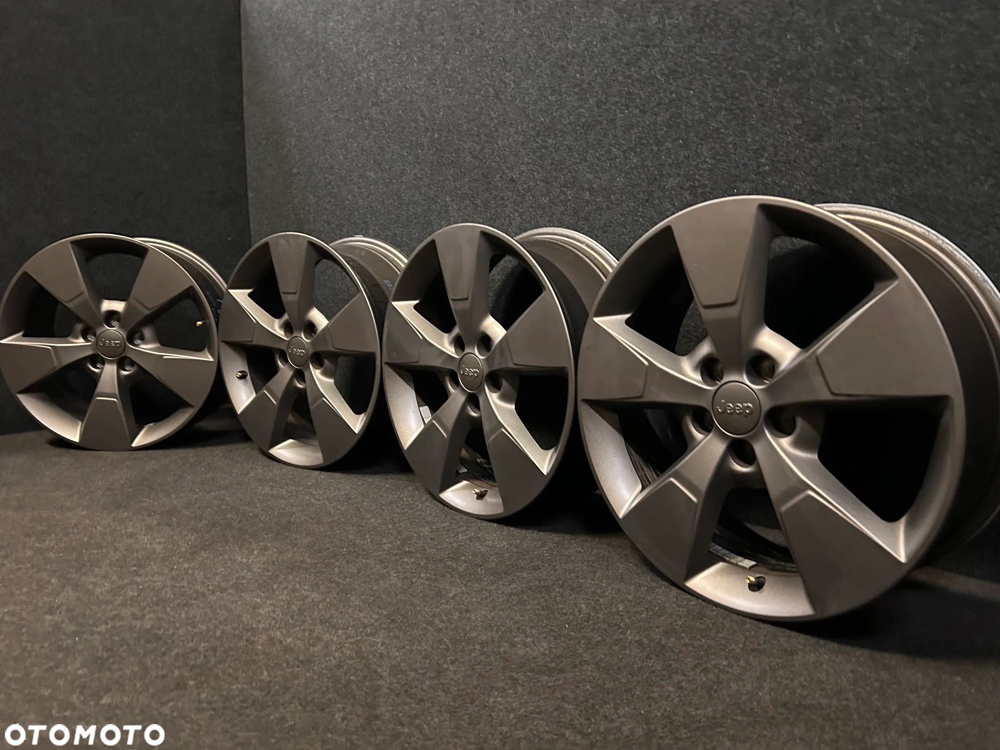 Alufelgi JEEP COMPASS, RENEGADE 18 cali 5x110 4szt. Ładne! z czujnikami! - 1