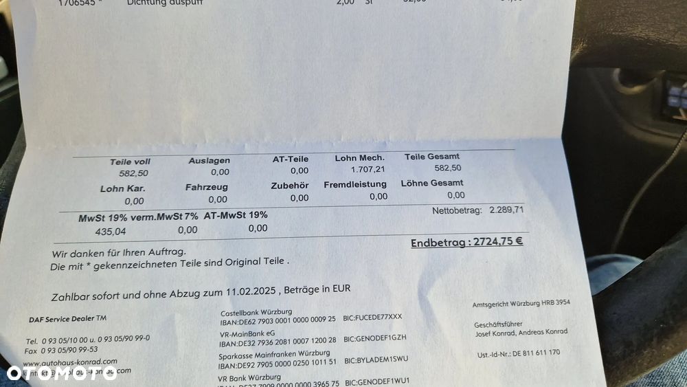 DAF CF 310 Chłodnia  z Niemiec  TOP - 25