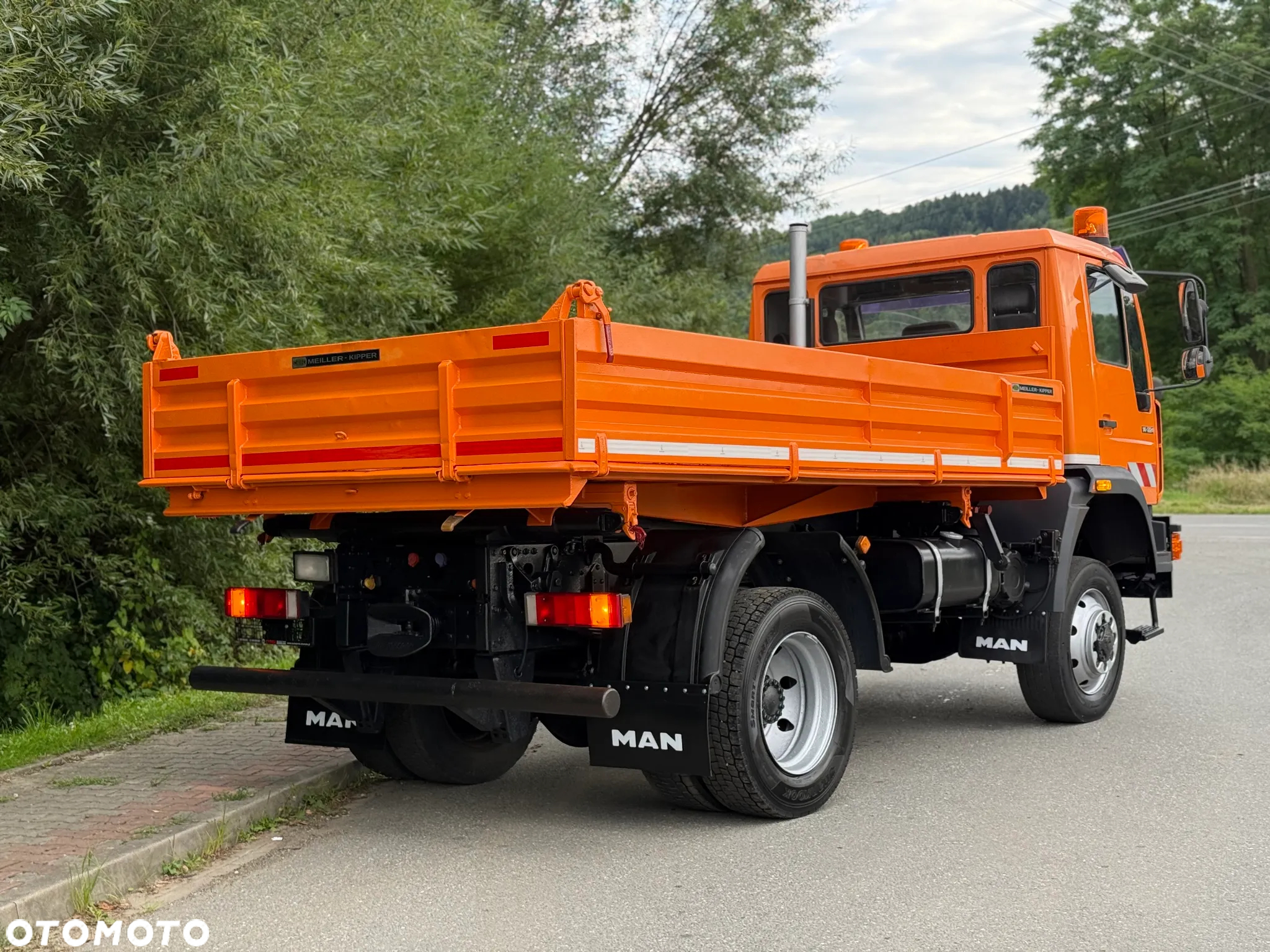 MAN * MAN 14-220 * Kiper Wywrotka Meiller * 4x4 * Zimowe Utrzymanie * Unimog * - 11