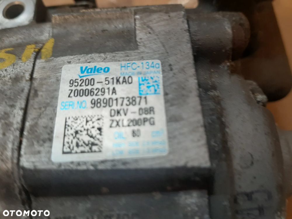 Sprężarka kompresor klimatyzacji SPLASH AGILA B   95200-51KAO - 2