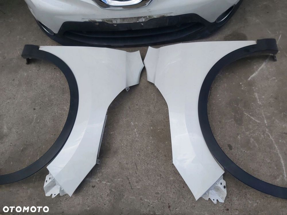 Nissan Qashqai II J11 zderzak lampa pas maska błotnik kompletny przód - 1
