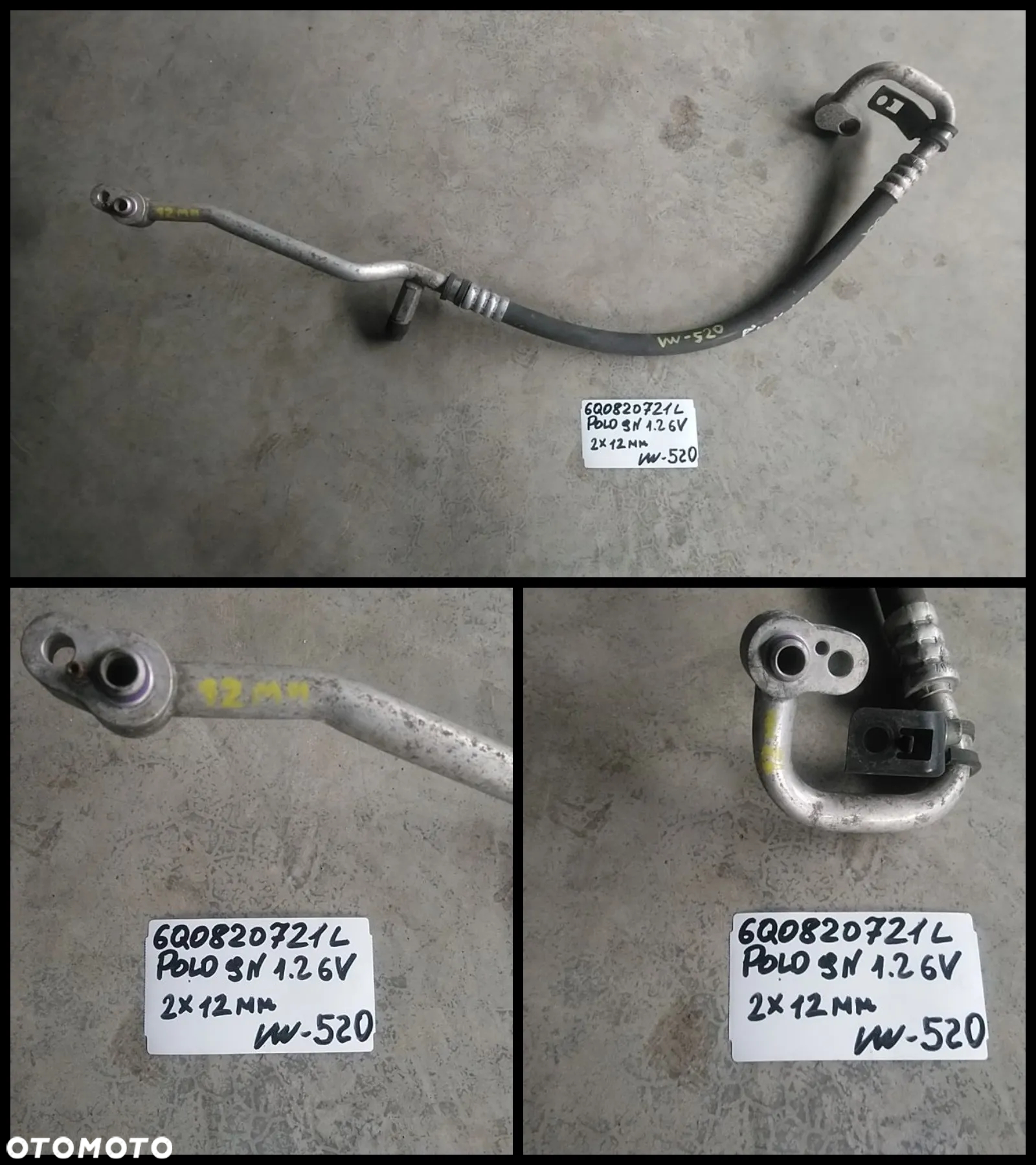 VW AUDI SEAT SKODA PRZEWÓD KLIMATYZACJI NR422-NR-642/4 - 10