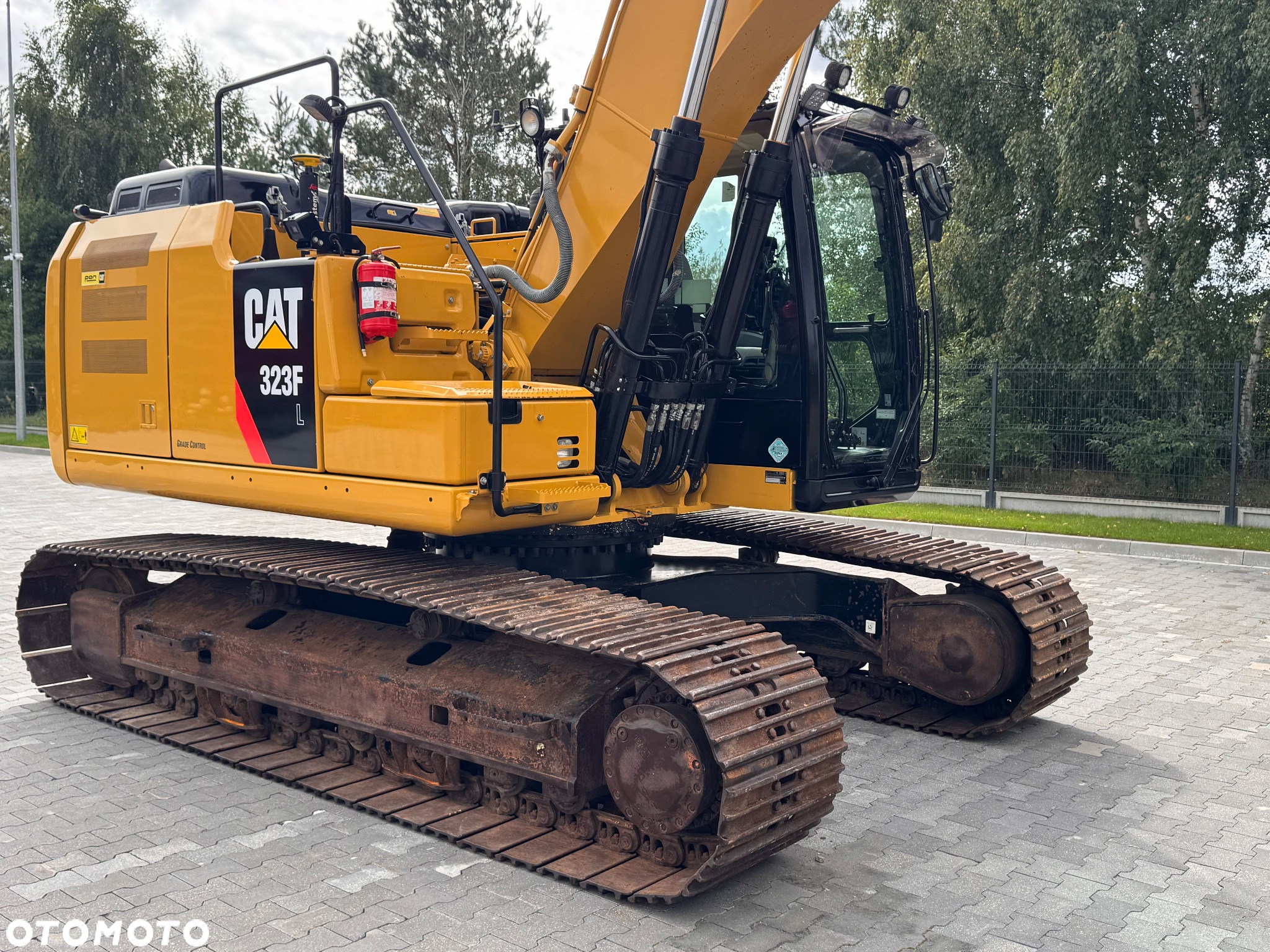 Caterpillar 323FL Cat|2016|6100mtg| rototilt ze szczypcami|system 3D LEICA| - 3