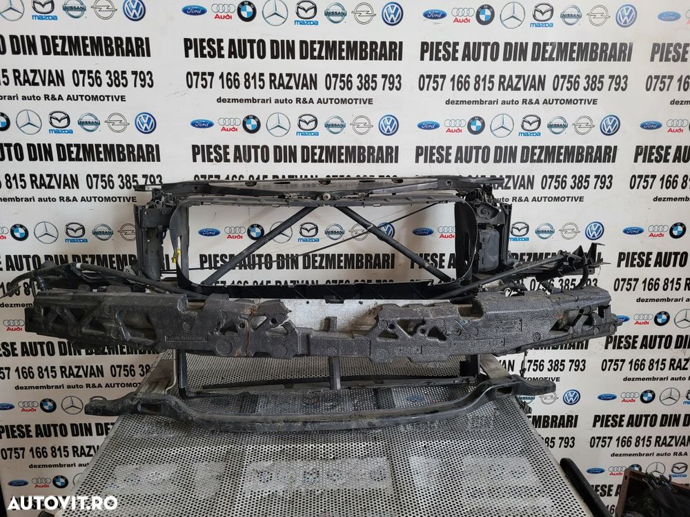 Trager Complet Cu Radiatoare Bmw F10 F11 3.0 3.5 4.0 Benzina Automat Motor N55B30 Mici Defecte - 3
