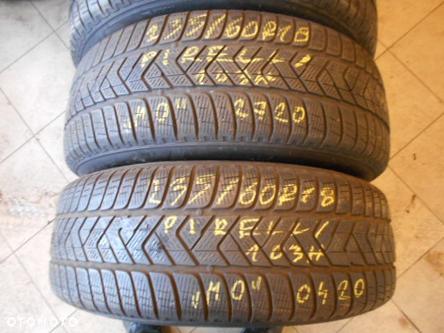 koła mercedes glc 18 8j et38 z oponami 235/60r18 pirelli scorpion winter  5mm a2534012100 - 3