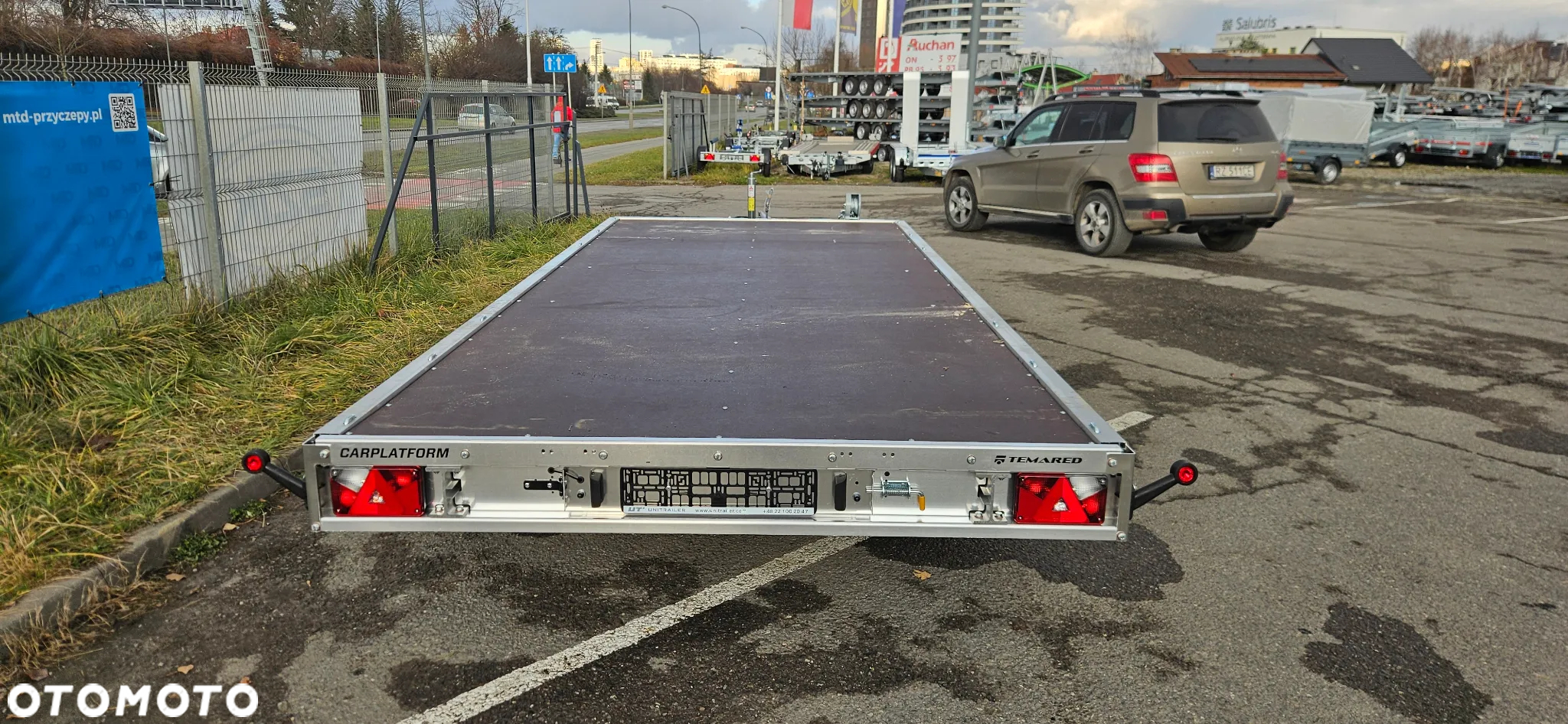 TEMARED CARPLATFORM full alu 5121 3,5T sklejka - 4