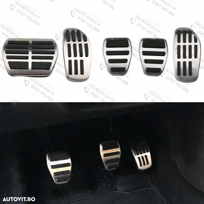 Set pedale inox Renault Clio,Captur,Arkana,Kadjar,Koleos,Dacia Duster - 1