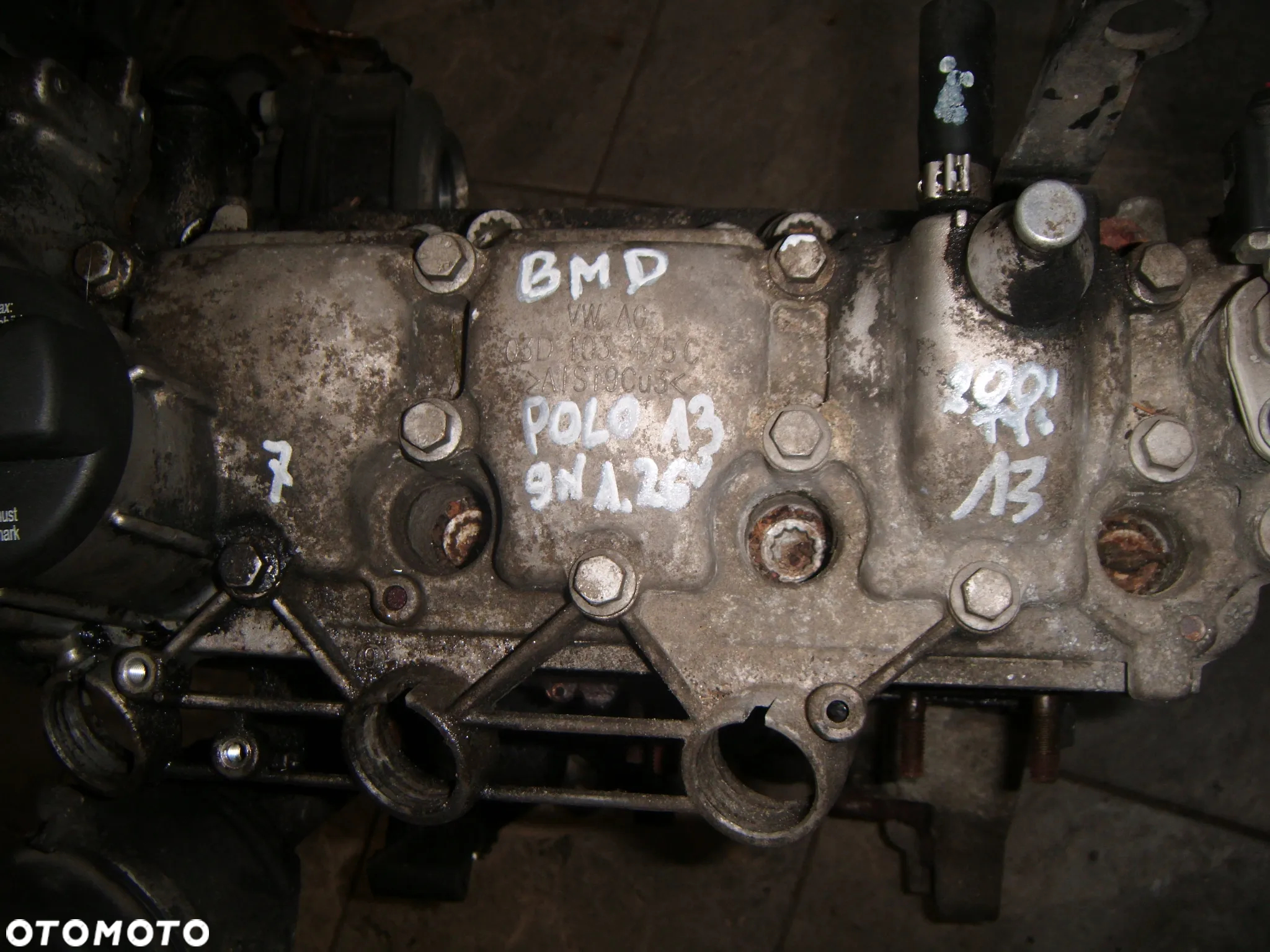 vw polo 9n 1.2 6v silnik benzynowy- słupek BMD - 2
