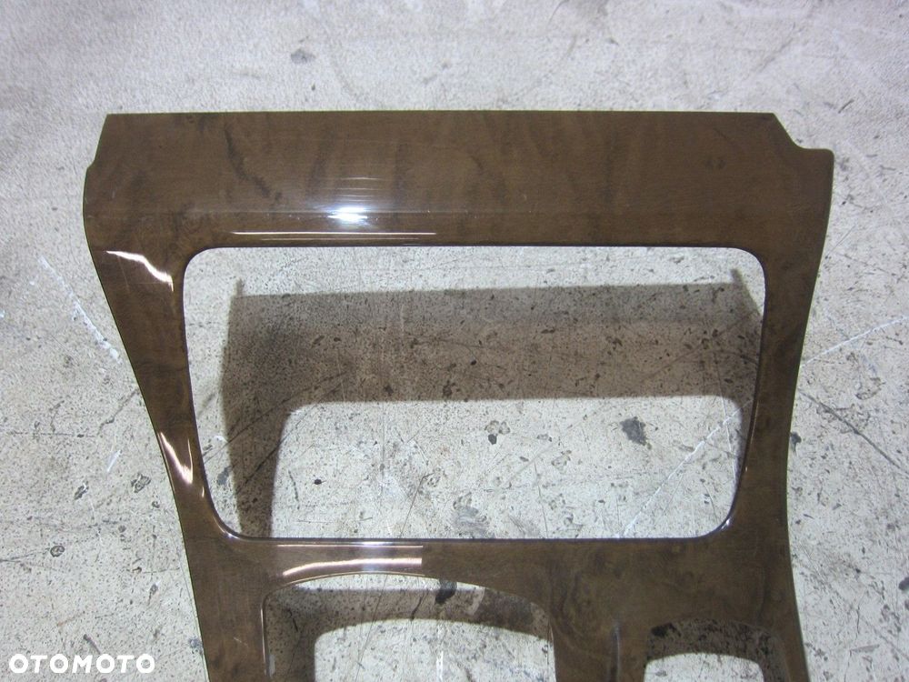 BMW F10 F11 LISTWY DEKORY CUP HOLDER DREWNO JESION KOMPLET ALU ŁADNE - 6