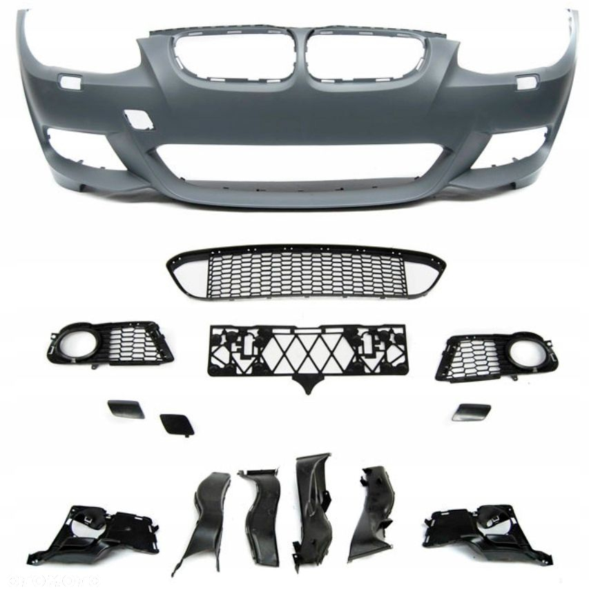 Zderzak Przod Kratki Spryski Mpakiet Bmw 3 e92 e93 Lift Fl LCi 2010-2013 - 6