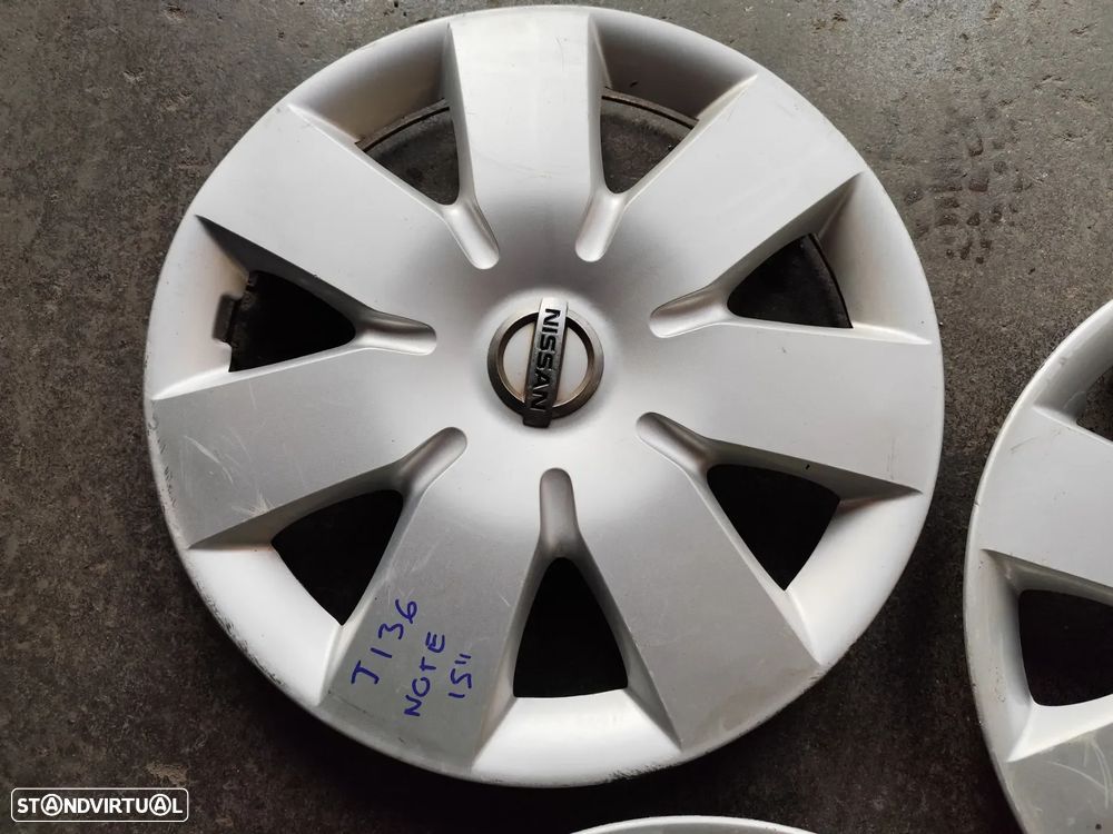 NISSAN NOTE TAMPÃO JANTE 15 - 136 - 2
