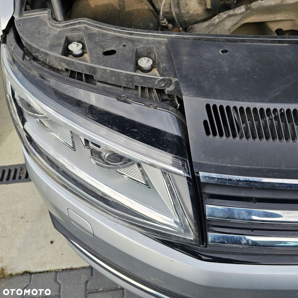 VW T6 MULTIVAN kompletny przód zderzak błotnik lampy FULL LED LA7W - 6