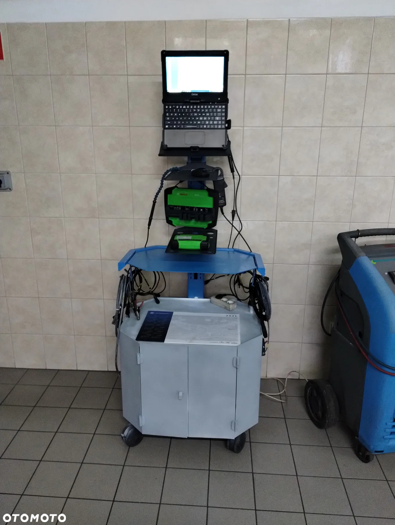 Wózek - Regał - Szafka pod tester usterek Kts i FSA Bosch - 27